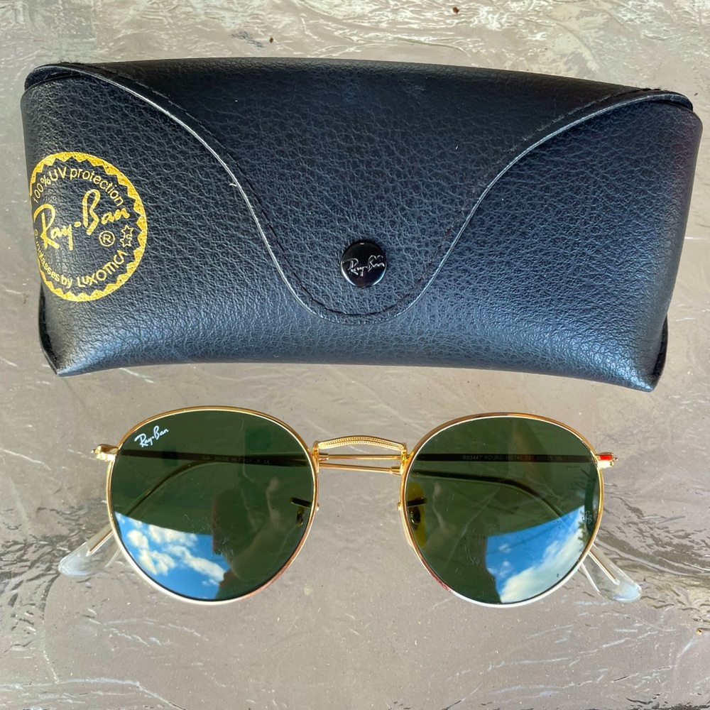 Ray-Ban Round Metal Sunglasses